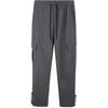 Cargo Sweatpants for Men Baggy Stretch Casual Sweat Pants Drawstring Waist Lightweight Cozy Hiking Pants with Pockets Mens Sweatpants Open Bottom Cargo Work Pants Breathable Comfy Athletic Joggers view 3
