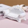 EUUDROBY Jewelry Storage Case Jewelry Accessories Display Storage Ring Showcase Holder Jewelry Display Stand Ring Holder(White) view 2