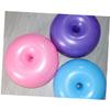 EXHUMKY Yoga Auxiliary Shaped Fitness Exercise Ball for Home Use for Balance Stability Training with Air Pump Light Blue view 3