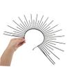 STOBAZA Halloween Costume Hair Accessory Goddess Spiked Crown Headpiece view 3