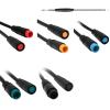 KUN SR Connector 2/3/4/5/6 pin Cable Water Proof Connector for Electric Bike Baf/*ANG Display pin Optional Cable 20 cm Wire(M6 Male Female,100 PCS_4P) view 1