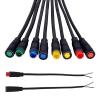 KUN SR Connector 2/3/4/5/6 pin Cable Water Proof Connector for Electric Bike Baf/*ANG Display pin Optional Cable 20 cm Wire(M6 Female 20CM,5 PCS_3P) view 4