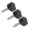 24pcs High Heel Replacement Tips NonSlip Protector for Shoes, 10x10mm Heel Dowels for Comfortable Walking (10x10cm) view 1