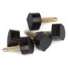 24pcs High Heel Replacement Tips NonSlip Protector for Shoes, 10x10mm Heel Dowels for Comfortable Walking (10x10cm) view 2