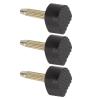 24pcs High Heel Replacement Tips NonSlip Protector for Shoes, 10x10mm Heel Dowels for Comfortable Walking (10x10cm) view 3