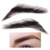 False Eyebrows Real Hair 1 Pair Realistic Breathable Reusable view 1