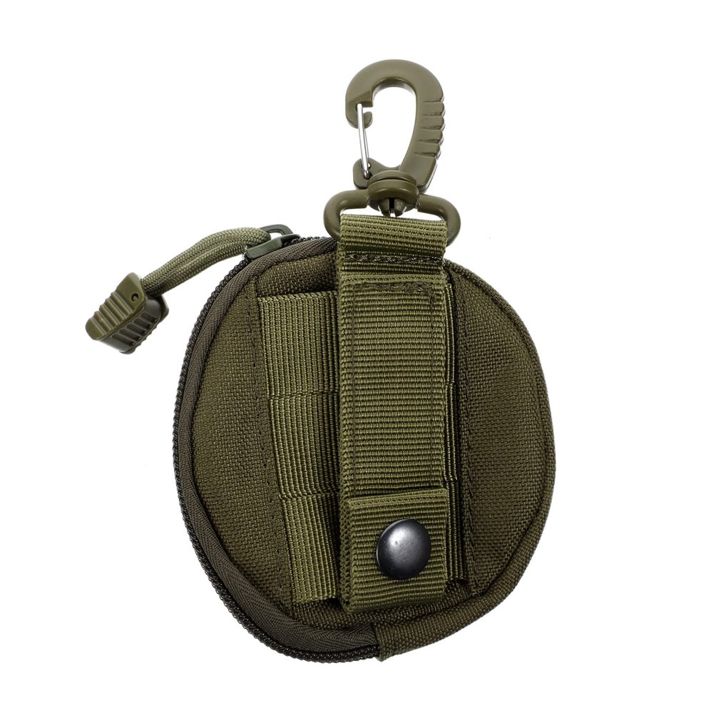 POPETPOP Polyester Small Change Purse with Hook for Outdoor Use