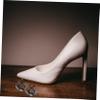 TINEASUR 1 Pair Pointed Shoe Protectors Alloy Toe Covers for Women view 2