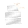 EUVAROMEX 20 Pairs Anti Drop High Heels Pump Shoes Shoe Strap High Heels Shoelace Shoe Accessories Heel Pads Heel Supports for Heel Plantar Shoes Shoe Stretcher Shoe Insoles Men Toe Gel/6201 view 3
