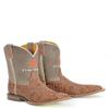 Tin Haul Men's Puzzler Western Boot Broad Square Toe - 14-020-0101-5045 BR 12 EE US Brown view 3