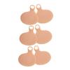 3 Pairs Metatarsal Forefoot Pads Sebs Hole Design Khaki Cushions view 1