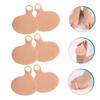 3 Pairs Metatarsal Forefoot Pads Sebs Hole Design Khaki Cushions view 3