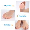 3 Pairs Metatarsal Forefoot Pads Sebs Hole Design Khaki Cushions view 4