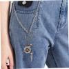 Licsaliwe Keychain Mini Tattoo Machine Fashionable Silver Key Chains for Men Portable Tattoo Gun Model Trendy Keychain Accessory for Pendant Necklace Ornament view 4