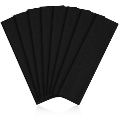 8 Pack Headbands for Women, Elastic Soft Hair Bands Non Slip Women's Fashion Headbands for Daily Workout Yoga Running (Black)