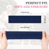 8 Pack Headbands for Women, Elastic Soft Hair Bands Non Slip Women's Fashion Headbands for Daily Workout Yoga Running (Multicolor) view 2