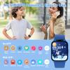 Kids Smart Watch Boys 1.85" with Fitness Tracker, IP68 Waterproof Sport Modes, Sleep/Heart Rate Monitor, SOS Button HD Camera DIY Dial Video Music Recorder Games, Birthday Gifts Toys for 4-13 Year Old view 3