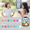 Kids Smart Watch with Fitness & Sleep Tracker, Waterproof Smart Watch for Kids with Heart Rate & Sport Modes, HD Camera, Games, Music, Recorder, DIY Dial, Audiobook, Gifts for Boys Girls 5-12(Silver) view 4