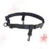 EUVAROMEX Fishing Tackle Accessories Fishing Waist Belt Adjustable Wader Wading Belt Safety Strap Black/1399 view 3