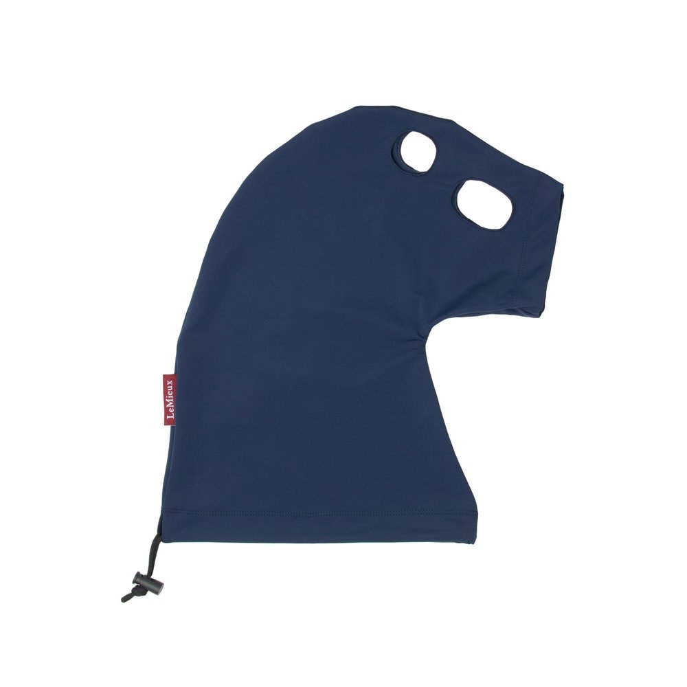 LeMieux Hobby Horse Clean Hood - Navy - Stretch Hood with Ear & Eye Holes - Suitable for Ages 3+