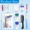 Toiletry Kits Travel Essentials Disposable Hygiene Bulk 8-in-1 (60-Pack) view 2