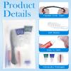 Toiletry Kits Travel Essentials Disposable Hygiene Bulk 8-in-1 (60-Pack) view 3