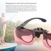 YUEHISY Fishing Binocular Glasses with 8X Magnification Triple CPL Filters, HD Lens Adjustable Focus for Angling Birdwatching view 4