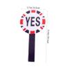 Reusable Yes No Paddle Set for Voting and Judging Boards view 2