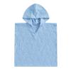 FYBITBO Baby Boy Girl Hooded Towel Poncho Terry Swimsuit Cover Up Beach/Pool/Bath Towels with Hood Bathing Suit Coverups (Blue Seashell, 6-12 Months)