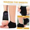Silicone Heel Protector Socks 2 Pairs Cotton and Silicone Covers view 2