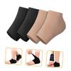 Silicone Heel Protector Socks 2 Pairs Cotton and Silicone Covers view 3