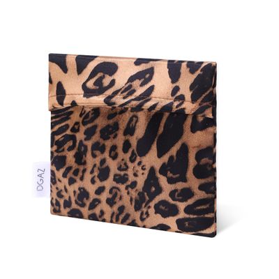 DGAZ Sanitary Napkin Storage Bag for Teen Aged Girls (Leopard B)