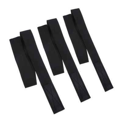 HAKIDZEL Adjustable Wig Grip Band Black 3pcs for Lace Front Wigs