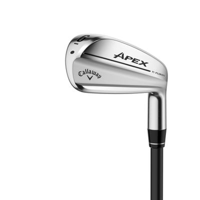 Callaway Golf Apex TI Fusion Chrome Individual Iron (Left Hand, Steel, Stiff Flex, Approach Wedge)