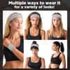 12pcs Breathable Non-Slip Headbands for Women - Summer Sports, Yoga, Workouts & Washing Face, Daily Hair Accessories view 3