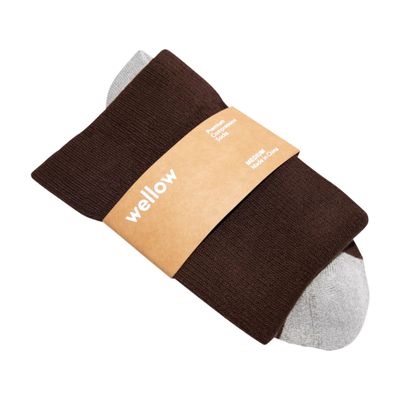 Wellow Compression Socks 1825 mmHg Regular XL, Chocolate