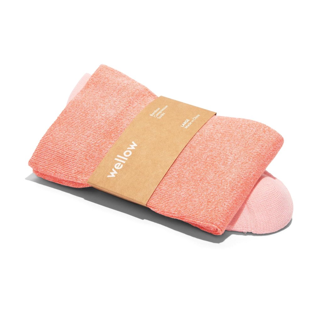 Wellow Compression Socks 1825 mmHg Regular MD, Punch Twist