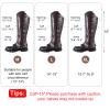 Renaissance Costume Men Pirate Costume Boot Covers for Men Women,Medieval Pirate Boot Covers Renaissance Shoes Covers,Halloween Viking Knight Warrior Armor Gaiters Cosplay,Medieval Costume Accessories view 3