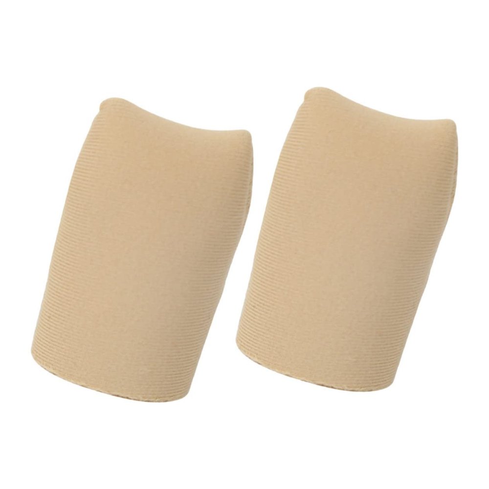 TOVINANNA 2Pcs Elastic Toe Covers for Toe and Finger Protection Khaki