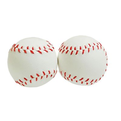 Murphy's Magic Supplies, Inc. Chop Cup Balls Large White Leather (Set of 2) by Leo Smetsers - Trick