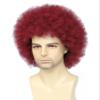 Cariniss 70s Disco Afro Wig - Unisex Large Curly Wig, Perfect for Halloween, Cosplay, Retro Parties, Disco and Clown Costumes (Red) view 4