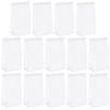 Luxshiny Disposable Vomit Bags 25 Pack White Paper Coated Film for Car Use view 1