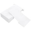Luxshiny Disposable Vomit Bags 25 Pack White Paper Coated Film for Car Use view 4