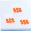 18pcs Deformable Silicone Gel Ear Plugs Waterproof Orange view 4