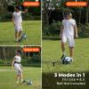 Xerceo 3 in 1 Soccer Training Aid, Inground Soccer Kick Touch Trainer, Hands Free Soccer Kick Trainer and Handle Soccer Kick Trainer for Beginner(Fits Ball Size 4 and 5) view 2