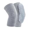 GALPADA Plush Knee Sleeve 1 Pair Chinlon Imitation Rabbit Fur Warm Pads view 1