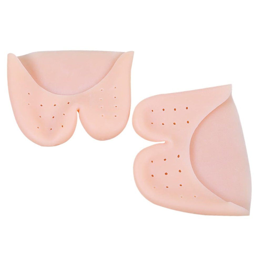 2 Pairs Gel Toe Cap Toe Protector with Vent Holes for Pointe