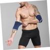 POPETPOP Sports Support Wraps for Weightlifting Padded Sleeve Compression Sleeve Men Sports Pads view 2