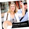Washable Underarm Sweat Pads, Reusable Armpit Guards for Daily Commuting view 4