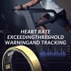 Oulencu 2026 Smart Ring Ultra-Thin for Women&Men Fitness/Sleep/Stress/HR Tracker Cycle Monitoring Sleep Ring, Waterproof Fitness Ring, No Subscription, Android/iOS Compatible (Gold, #8) view 2